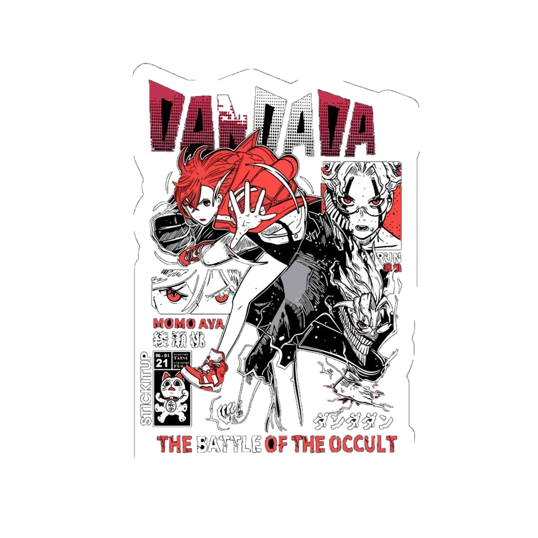 Dandadan The Battle Sticker